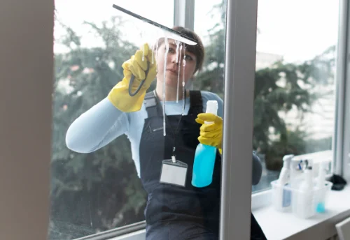 Nettoyage de vitres intérieures et extérieures à Teulat